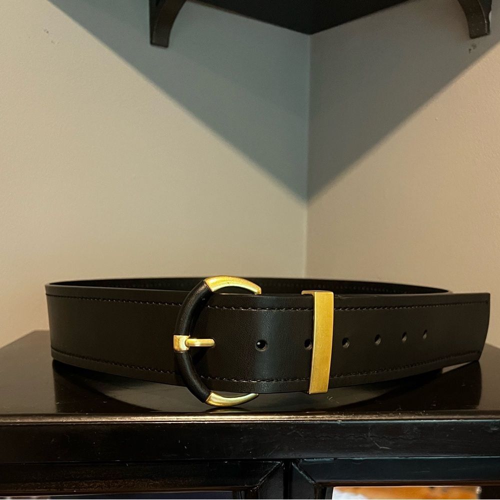 Banana Republic Brass Buckle Belt